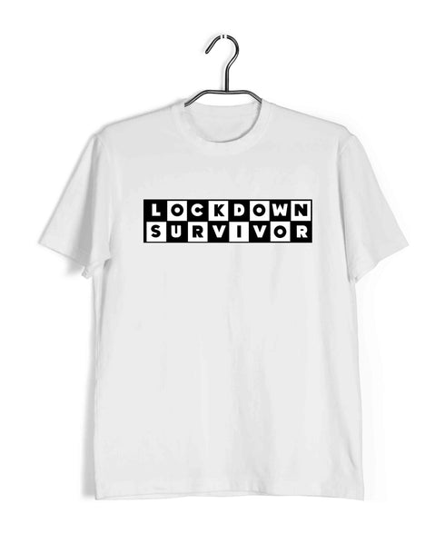 Lockdown Specials LOCKDOWN SURVIVOR Aaramkhor Specials Casual Graphic Printed T-Shirt for Men